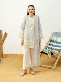 Zarposh Sundaze Embroidered Luxury Lawn Unstitched 3Pc Suit - NIVARA