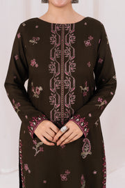 Feathers Fully Embroidered Dhanak Unstitched 3Pc Suit NIVORA-FT555