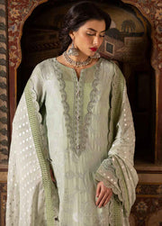 Nureh Maya Embroidered Lawn Jacquard Unstitched 3Pc Suit NJ-94