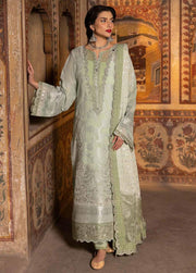 Nureh Maya Embroidered Lawn Jacquard Unstitched 3Pc Suit NJ-94