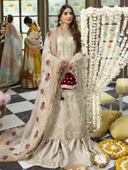 Nureh Jhoomro Unstitched Luxury Formals 3Pc Suit NL-51 Fasana