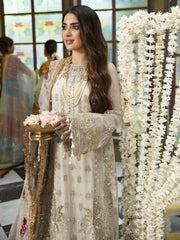 Nureh Jhoomro Unstitched Luxury Formals 3Pc Suit NL-51 Fasana