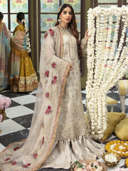 Nureh Jhoomro Unstitched Luxury Formals 3Pc Suit NL-51 Fasana