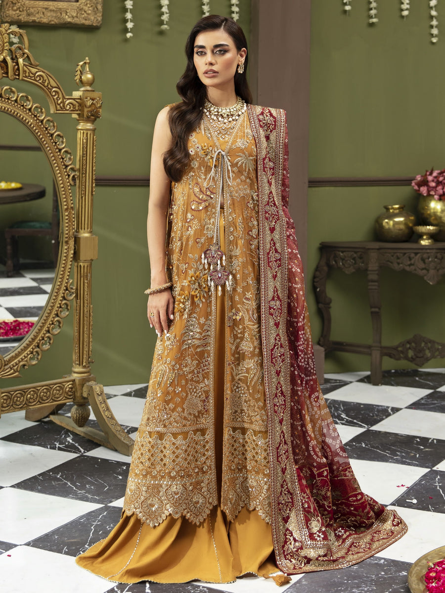 Nureh Jhoomro Unstitched Luxury Formals 3Pc Suit NL-52 Zawiya