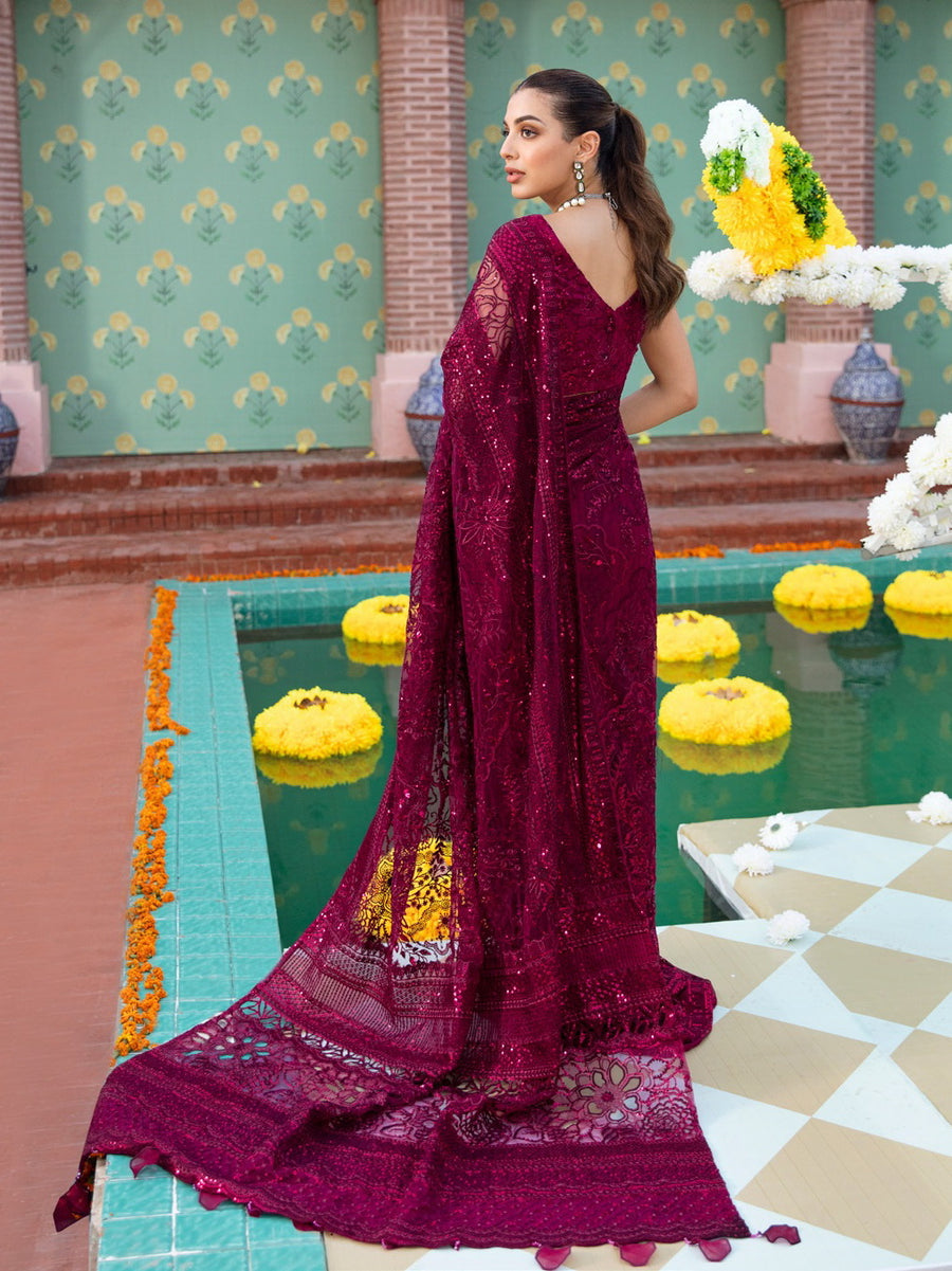 Nureh Jhoomro Unstitched Luxury Formals 3Pc Suit NL-56 Anari