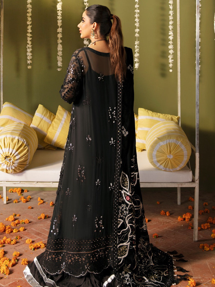 Nureh Jhoomro Unstitched Luxury Formals 3Pc Suit NL-57 Libas-e-Khas