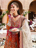 Nureh Jhoomro Embroidered Chiffon Unstitched 3Pc Suit NL-66 BANO