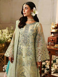 Nureh Jhoomro Embroidered Organza Unstitched 3Pc Suit NL-67 MAHI-ROO