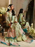 Nureh Jhoomro Embroidered Organza Unstitched 3Pc Suit NL-67 MAHI-ROO