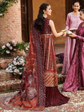 Nureh Jhoomro Embroidered Organza Unstitched 3Pc Suit NL-71 GEHNA