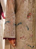 Nureh Jhoomro Embroidered Organza Unstitched 3Pc Suit NL-72 CHANDNI