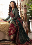 Nureh Alfaaz Embroidered Chiffon Unstitched 3Pc Suit NL-74 MAHROO