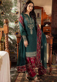 Nureh Alfaaz Embroidered Chiffon Unstitched 3Pc Suit NL-74 MAHROO