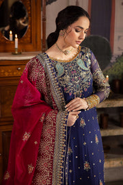 Nureh Alfaaz Embroidered Chiffon Unstitched 3Pc Suit NL-75 JUGNI