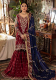 Nureh Alfaaz Festive Embroidered Chiffon Unstitched 3Pc Suit NL-76