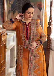 Nureh Alfaaz Festive Embroidered Chiffon Unstitched 3Pc Suit NL-77