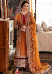 Nureh Alfaaz Festive Embroidered Chiffon Unstitched 3Pc Suit NL-77