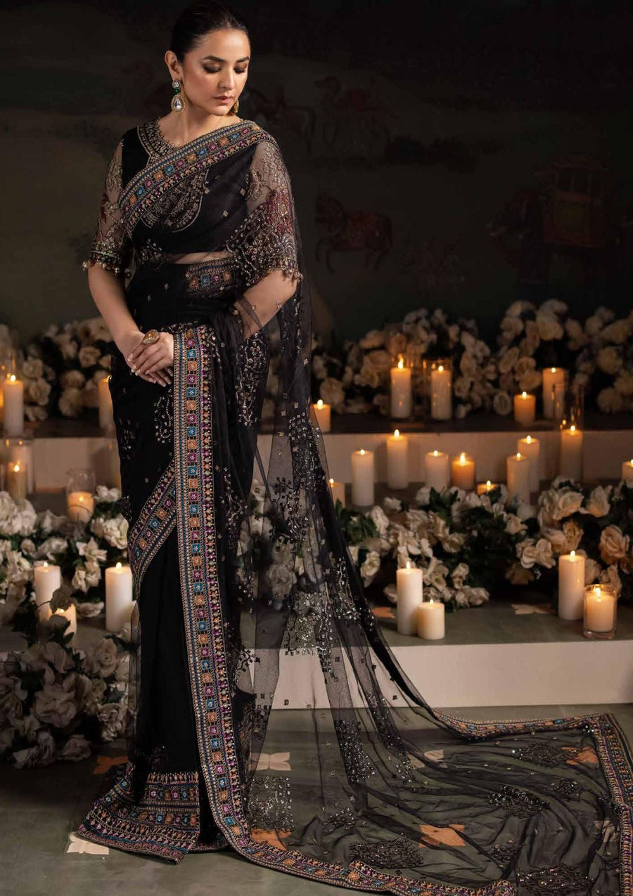 Nureh Alfaaz Festive Embroidered Net Unstitched 3Pc Suit NL-78
