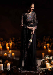 Nureh Alfaaz Festive Embroidered Net Unstitched 3Pc Suit NL-78