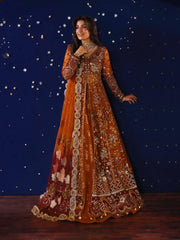 Nureh Jhoomro Hand Embellished Net Unstitched 3Pc Suit NL-80