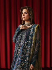 Nureh Jhoomro Hand Embellished Net Unstitched 3Pc Suit NL-84