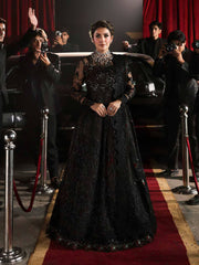 Nureh Jhoomro Hand Embellished Net Unstitched 3Pc Suit NL-87