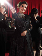 Nureh Jhoomro Hand Embellished Net Unstitched 3Pc Suit NL-87