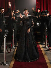Nureh Jhoomro Hand Embellished Net Unstitched 3Pc Suit NL-87