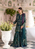 Nureh Jhoomro Embroidered Chiffon Unstitched 3Pc Suit NL-94