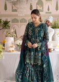 Nureh Jhoomro Embroidered Chiffon Unstitched 3Pc Suit NL-94