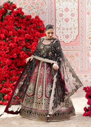 Nureh Jhoomro Embroidered Raw Silk Unstitched 3Pc Suit NL-95