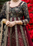 Nureh Jhoomro Embroidered Raw Silk Unstitched 3Pc Suit NL-95