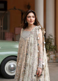 Nureh Jhoomro Embroidered Chiffon Unstitched 3Pc Suit NL-96