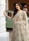 Nureh Jhoomro Embroidered Chiffon Unstitched 3Pc Suit NL-96