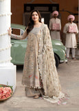Nureh Jhoomro Embroidered Chiffon Unstitched 3Pc Suit NL-96