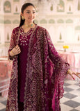 Nureh Jhoomro Embroidered Chiffon Unstitched 3Pc Suit NL-97