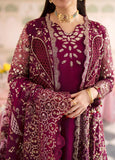 Nureh Jhoomro Embroidered Chiffon Unstitched 3Pc Suit NL-97