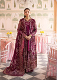 Nureh Jhoomro Embroidered Chiffon Unstitched 3Pc Suit NL-97