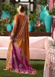Nureh Jhoomro Embroidered Silk Unstitched 3Pc Suit NL-98