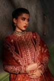 Emaan Adeel Verve Embroidered Raw Silk Unstitched 3Pc Suit - NOEMIE