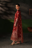 Emaan Adeel Verve Embroidered Raw Silk Unstitched 3Pc Suit - NOEMIE