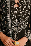 Cross Stitch Eid Lawn Unstitched Embroidered 3Pc Suit D-10 Noir Ornate