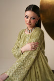 Emaan Adeel Nouvelle Embroidered Chiffon Unstitched 3Pc Suit - NOLA