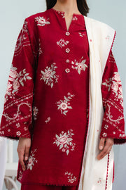 Coco by Zara Shahjahan Embroidered Lawn Unstitched 3Pc Suit D-10A NORA