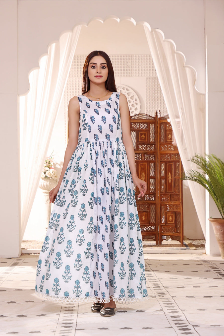 Feathers Premium Printed Lawn Unstitched 2Pc Suit NORA-FT517