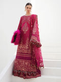 Hussain Rehar Eid Luxury Lawn Unstitched Embroidered 3Pc Suit - NORA