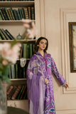 Feathers Dewdrop Unstitched Digital Printed Lawn 3Pc Suit NORQ-FT455