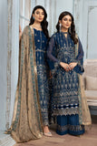 Alizeh Fashion Mah-e-Ru Unstitched Formal 3PC Suit D-06 Nousha