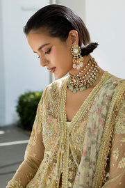 Sobia Nazir Nur Festive Embroidered Honey Net Unstitched 3Pc Suit NR26-01