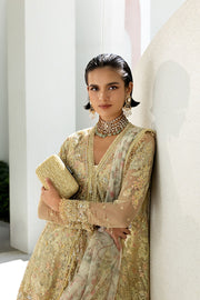 Sobia Nazir Nur Festive Embroidered Honey Net Unstitched 3Pc Suit NR26-01